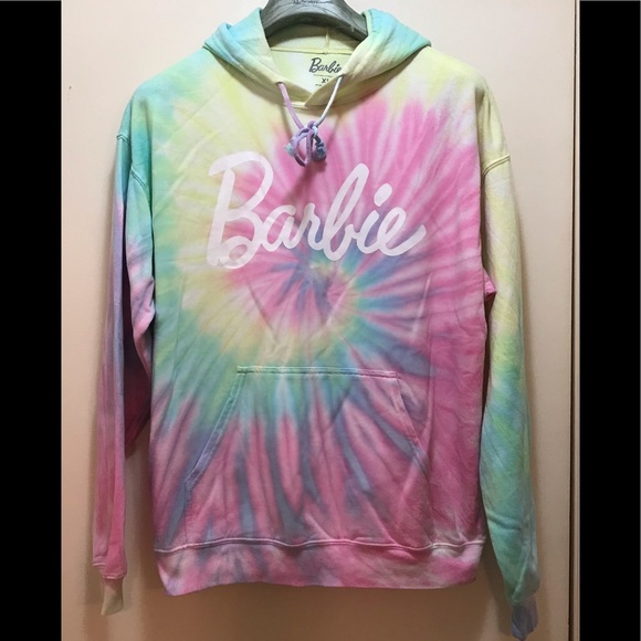 tie dye barbie hoodie